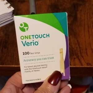 NIB ONETOUCH Verio 100 Count Test Strips New NOT expired